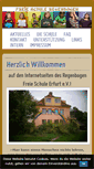 Mobile Screenshot of freie-schule-regenbogen.de
