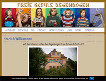 Tablet Screenshot of freie-schule-regenbogen.de